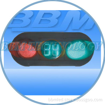 300mm Good Price 12V Traffic Light with 2 Digits Countdown Timer